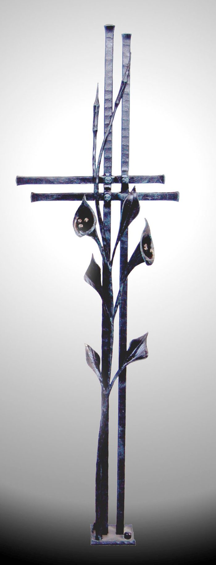 Schmiedeeisenkreuze – Beispiel 3, Lentia Marmor