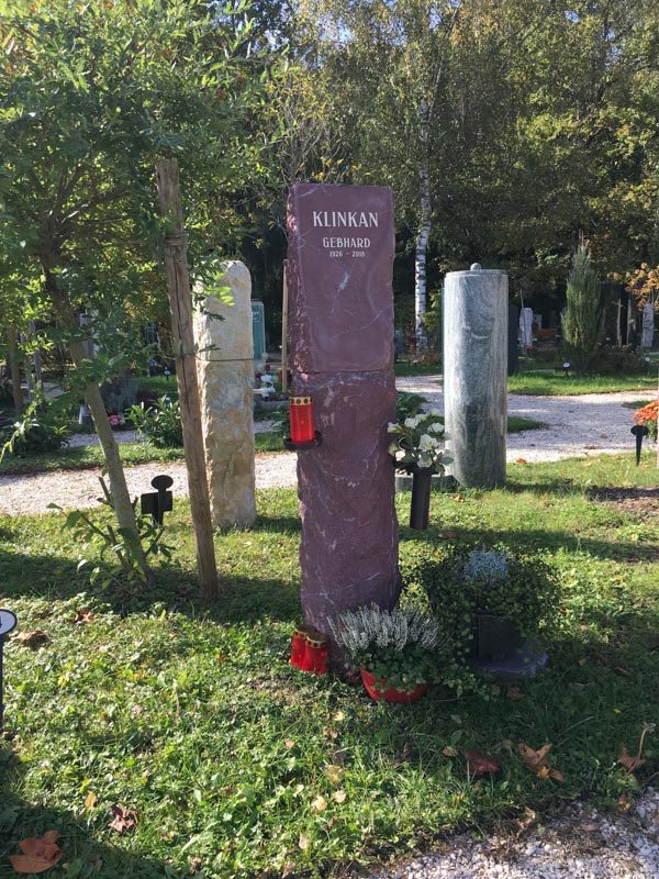 Baumstelen – Beispiel 3, Lentia Marmor