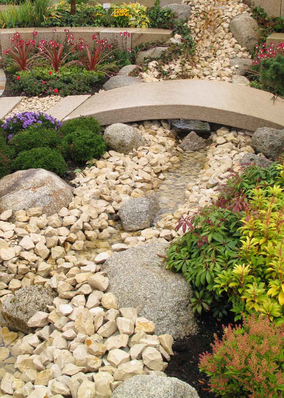 Garten und Tröge – Beispiel 3, Lentia Marmor