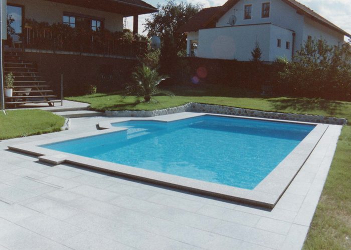 Schwimmbad – Beispiel 3, Lentia Marmor