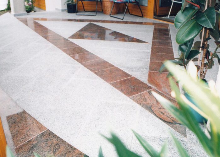 Stufen, Fensterbänke, Terrassen – Beispiel 4, Lentia Marmor