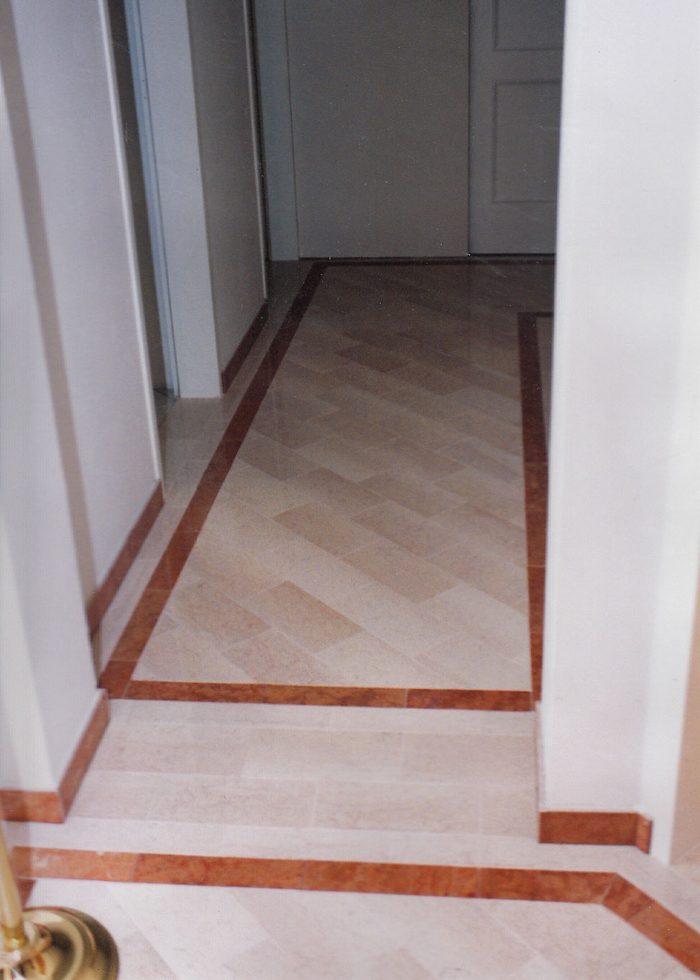 Fußböden – Beispiel 1, Lentia Marmor
