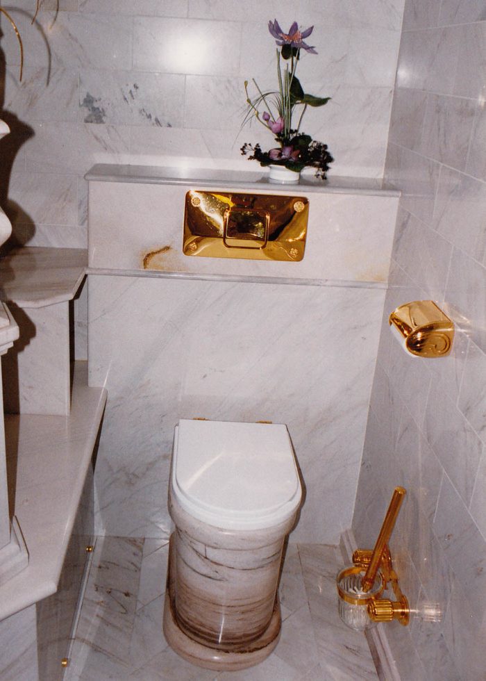 Badezimmer – Beispiel 5, Lentia Marmor